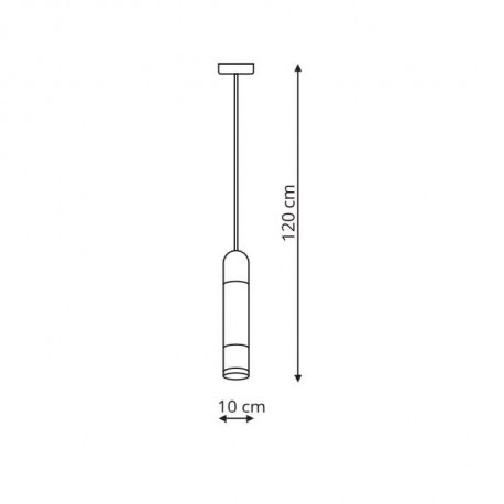 Light Prestige Forli 1 wiszaca LED biały LP-8011/1P