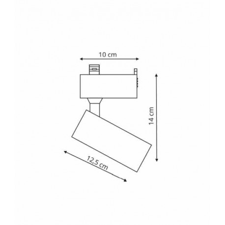 Light Prestige Rocca SET 1F biały 4000K biały LP-1019/1W WH SET