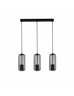 Light Prestige Sintra 3 wisząca linia czarna 3xGU10 LP-975/3L BK
