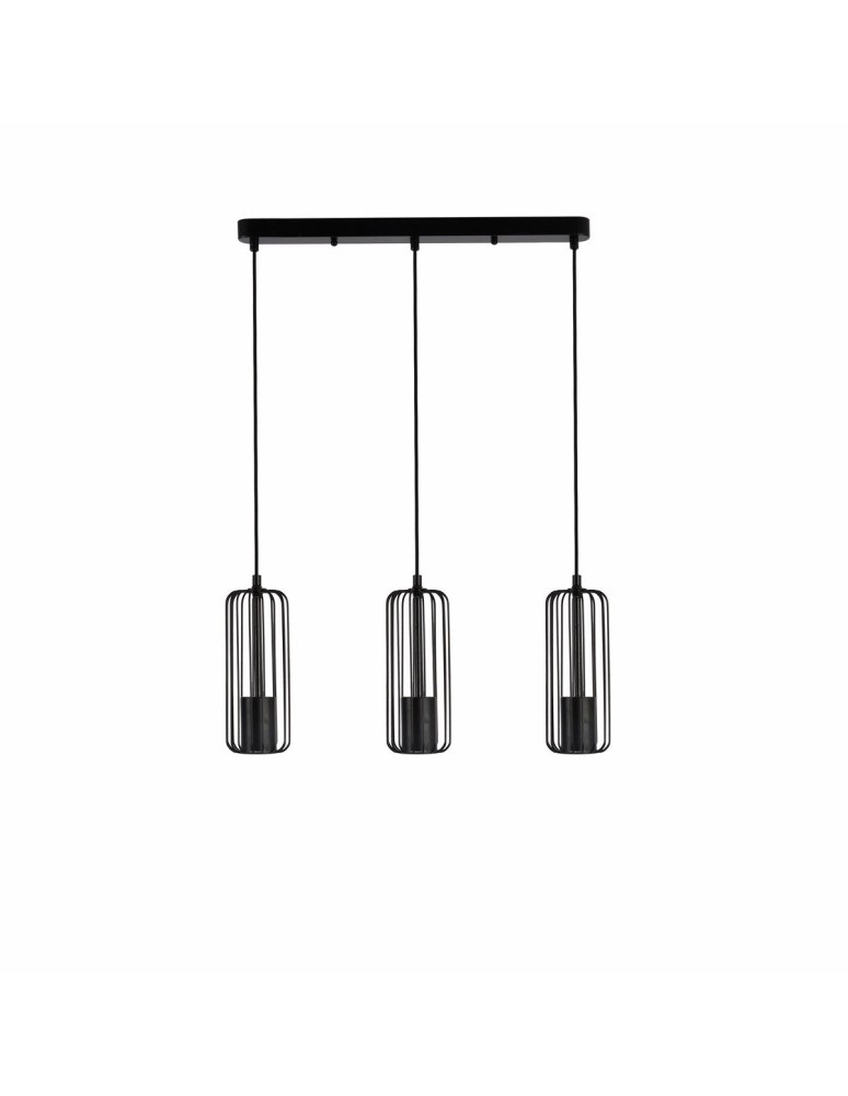 Pendant lamps on a strip - Light Prestige Sintra 3 pendant line black 3xGU10 LP-975/3L BK - product kolory-swiatla.pl 3