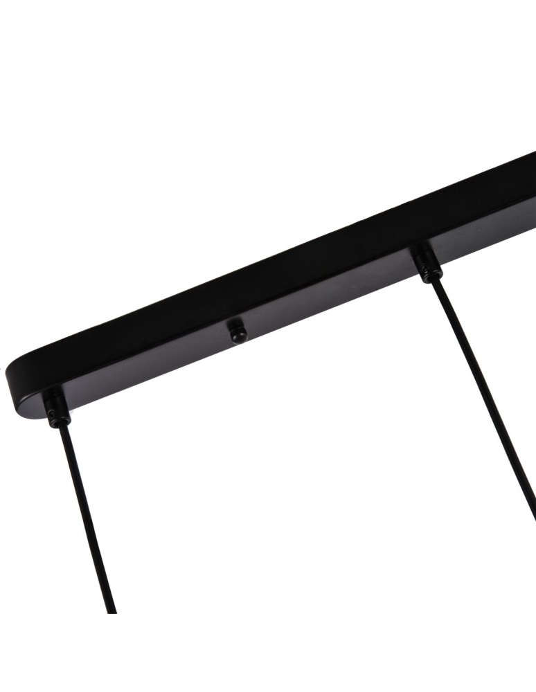Pendant lamps on a strip - Light Prestige Sintra 3 pendant line black 3xGU10 LP-975/3L BK - product kolory-swiatla.pl 6