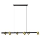 Pendant lamps over the island - Light Prestige Snow 6 gold pendant line 6xGU10 LP-731/6L GD - product 1
