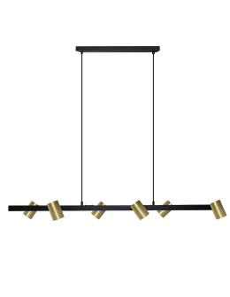 Light Prestige Snow 6 gold pendant line 6xGU10 LP-731/6L GD