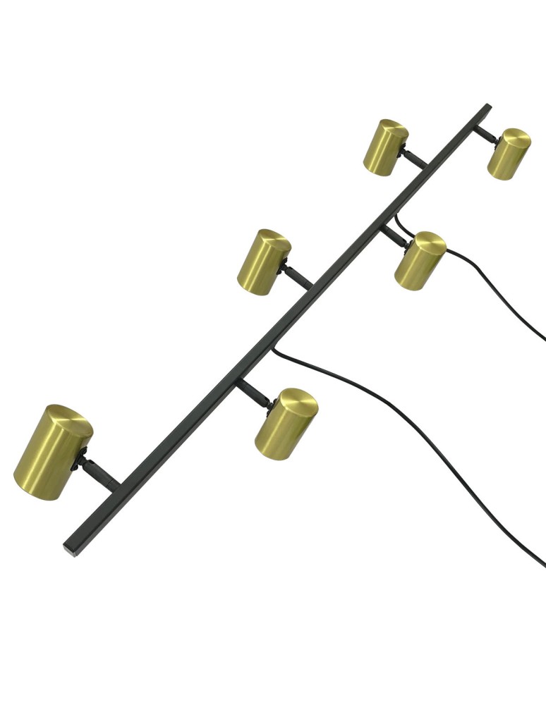 Pendant lamps over the island - Light Prestige Snow 6 gold pendant line 6xGU10 LP-731/6L GD - product kolory-swiatla.pl 7