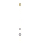 LED pendant lamps - Light Prestige Vaku pendant gold xLED LP-719/2P GD - product 2
