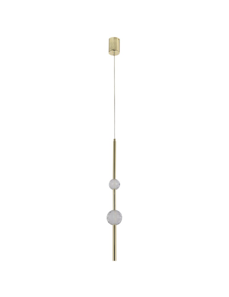 LED pendant lamps - Light Prestige Vaku pendant gold xLED LP-719/2P GD - product kolory-swiatla.pl 2