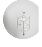 Round Plafonds - Light Prestige Vegas plafond small 4000K black xLED LP-550/1C S 4BK - product 7