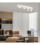 Spotlight ceiling lamps - Light Prestige Parma ceiling lamp 4xGU10 + 1xLED white LP-0612/4C WH - product 3