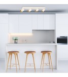 Spotlight ceiling lamps - Light Prestige Parma ceiling lamp 4xGU10 + 1xLED white LP-0612/4C WH - product 6