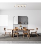 Spotlight ceiling lamps - Light Prestige Parma ceiling lamp 4xGU10 + 1xLED white LP-0612/4C WH - product 8