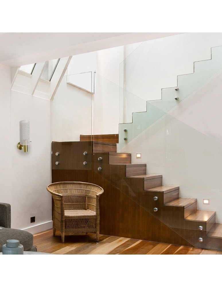 Wall lamps with lampshade - Light Prestige Wall lamp Tirana 1xE27 white LP-945/1W WH - product kolory-swiatla.pl 2