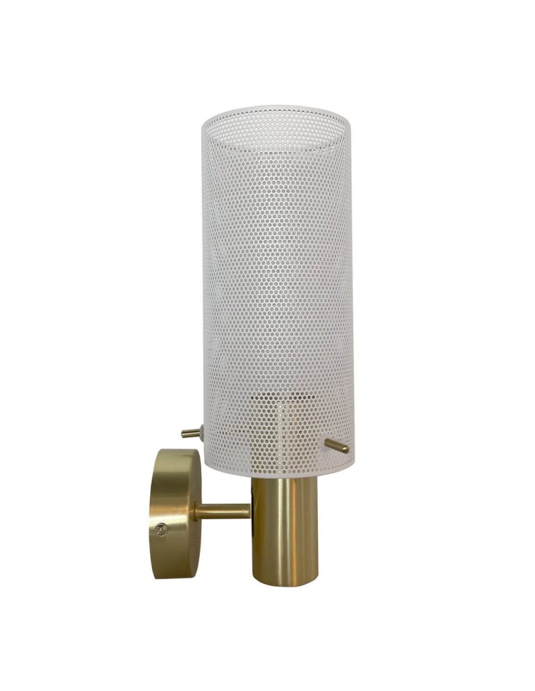 Wall lamps with lampshade - Light Prestige Wall lamp Tirana 1xE27 white LP-945/1W WH - product kolory-swiatla.pl 3