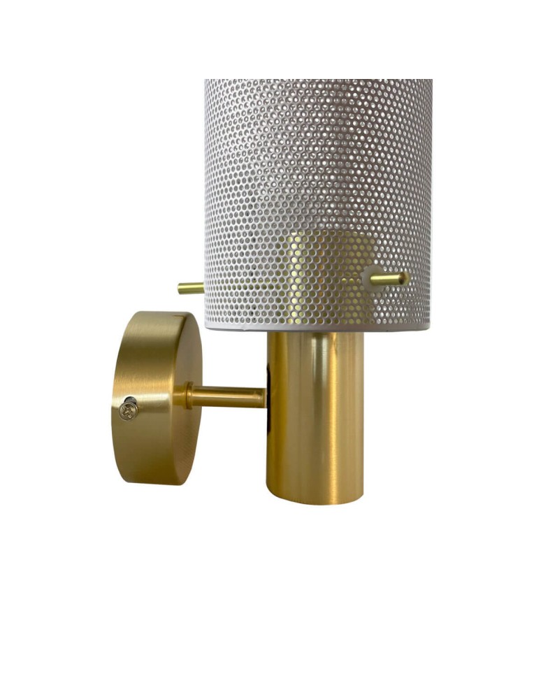 Wall lamps with lampshade - Light Prestige Wall lamp Tirana 1xE27 white LP-945/1W WH - product kolory-swiatla.pl 4