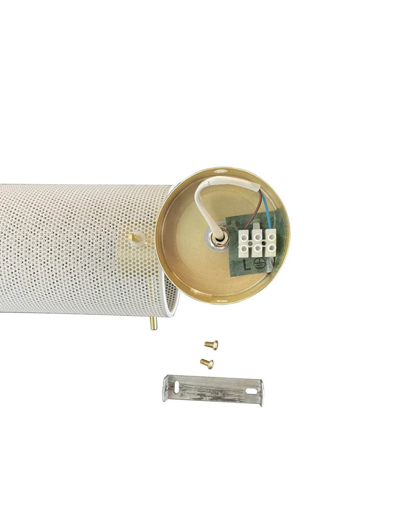 Wall lamps with lampshade - Light Prestige Wall lamp Tirana 1xE27 white LP-945/1W WH - product kolory-swiatla.pl 5