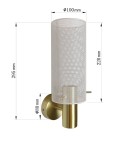 Wall lamps with lampshade - Light Prestige Wall lamp Tirana 1xE27 white LP-945/1W WH - product 6