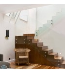 Wall lamps with lampshade - Light Prestige Wall lamp Tirana 1xE27 black LP-945/1W BK - product 2