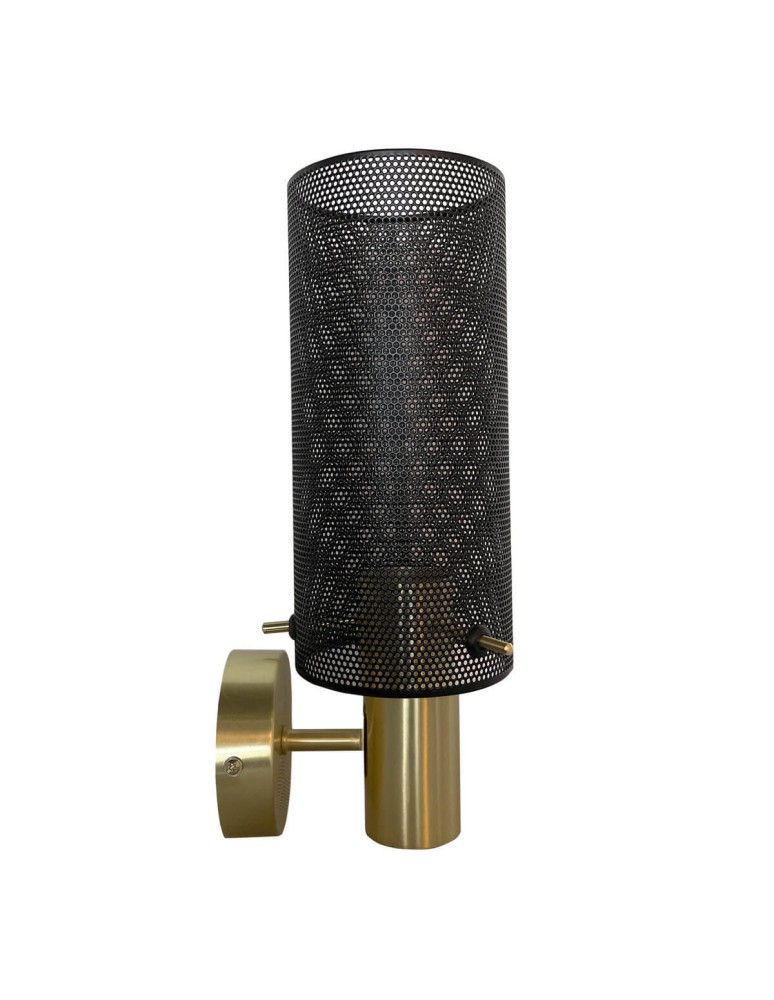 Wall lamps with lampshade - Light Prestige Wall lamp Tirana 1xE27 black LP-945/1W BK - product kolory-swiatla.pl 3