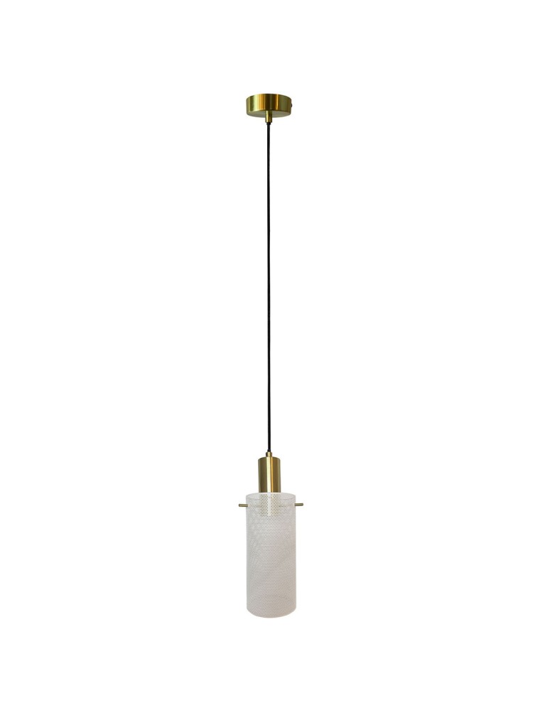 Single pendant lamps - Light Prestige Tirana pendant lamp 1xE27 white LP-945/1P WH - product kolory-swiatla.pl 1