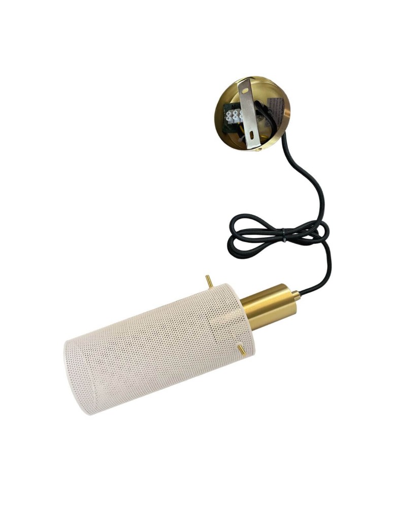 Single pendant lamps - Light Prestige Tirana pendant lamp 1xE27 white LP-945/1P WH - product kolory-swiatla.pl 4