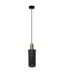 Single pendant lamps - Light Prestige Tirana pendant lamp 1xE27 black LP-945/1P BK - product 1