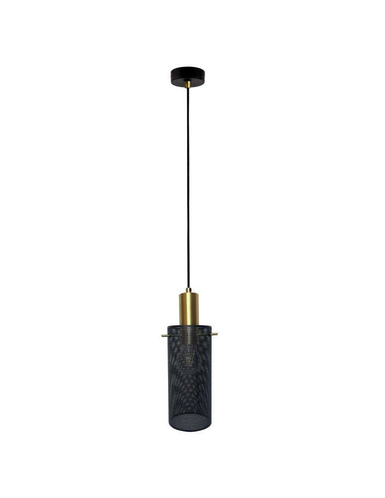 Single pendant lamps - Light Prestige Tirana pendant lamp 1xE27 black LP-945/1P BK - product kolory-swiatla.pl 1