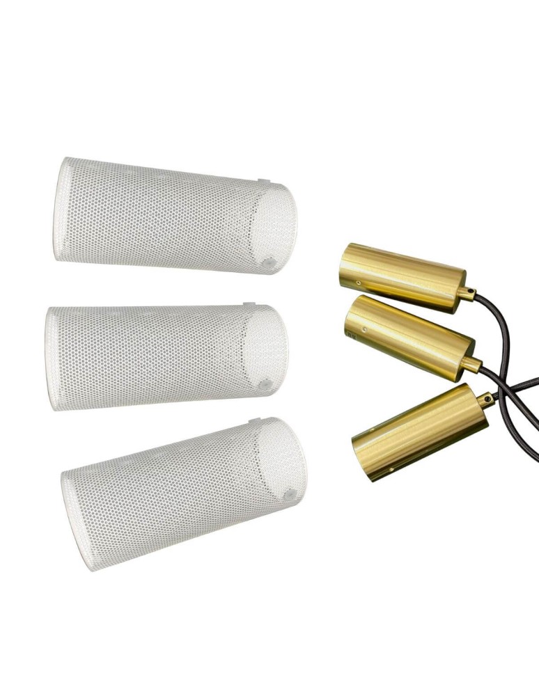 Pendant lamps on a strip - Light Prestige Tirana 3xE27 line white pendant lamp LP-945/3L WH - product kolory-swiatla.pl 3