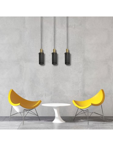 Light Prestige Tirana 3xE27 line black pendant lamp LP-945/3L BK - product 2