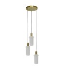 Triple pendant lamps - Light Prestige Tirana pendant lamp 3xE27 white LP-945/3P WH - product 1
