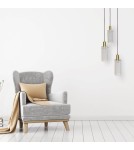 Triple pendant lamps - Light Prestige Tirana pendant lamp 3xE27 white LP-945/3P WH - product 2