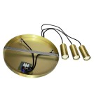 Triple pendant lamps - Light Prestige Tirana pendant lamp 3xE27 white LP-945/3P WH - product 6