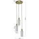 Light Prestige Lampa wisząca Tirana 3xE27 biała LP-945/3P WH