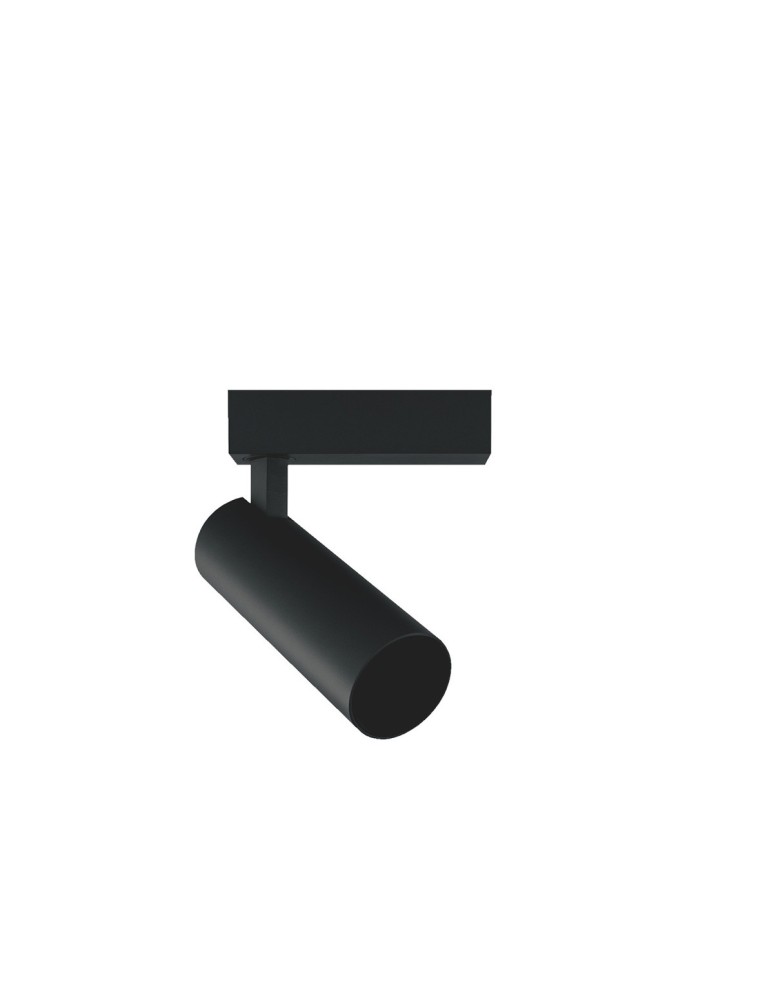 Lamps for 1 phase busbars - Light Prestige Aries spotlight S for 1F rail black LP-8636S BK 1xLED black - product kolory-swiatla.pl 1