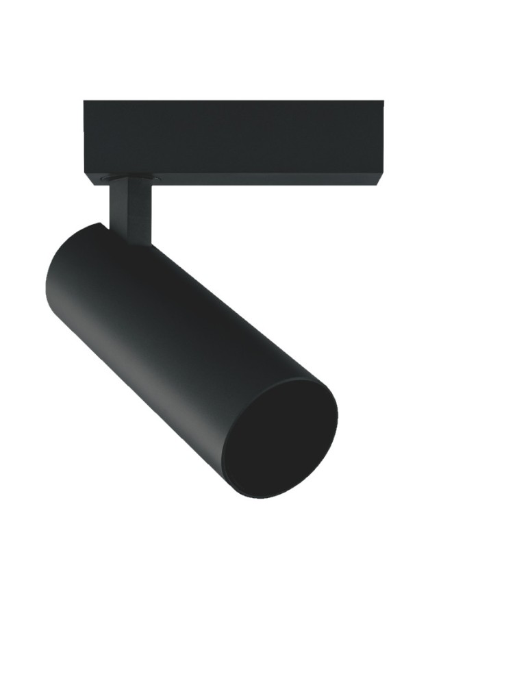 Lamps for 1 phase busbars - Light Prestige Aries spotlight S for 1F rail black LP-8636S BK 1xLED black - product kolory-swiatla.pl 2