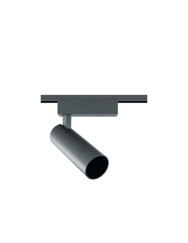 Lamps for 1 phase busbars - Light Prestige Aries spotlight S for rail 1F titanium LED titanium LP-8636S TIT - product kolory-swiatla.pl 1