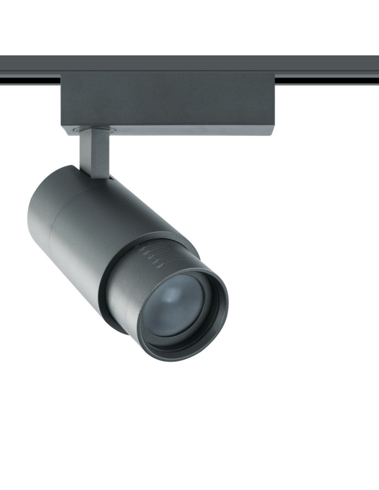 Lamps for 1 phase busbars - Light Prestige Aries spotlight extendable to rail 1F titanium LED titanium LP-8636Z TIT - product kolory-swiatla.pl 2
