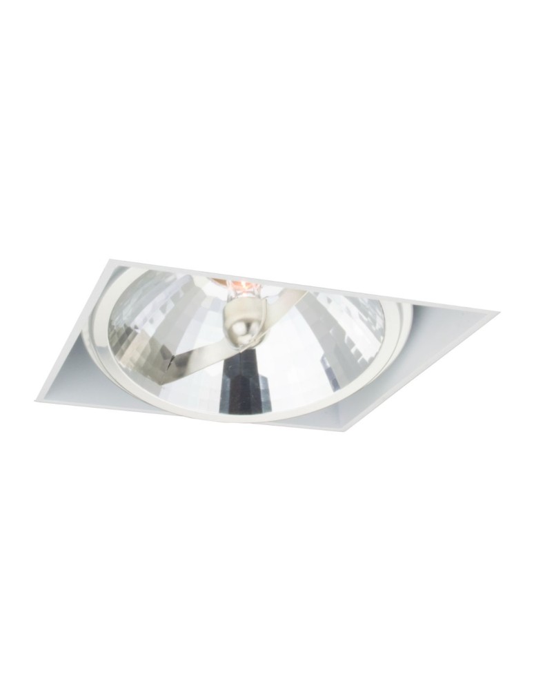 Frameless flush-mounted lamps - trimless - Light Prestige Corleto 1 flush-mounted G9 white LP-9S22/1R WH - product kolory-swiatla.pl 2