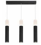 Pendant lamps - Light Prestige Fano 3 LED pendant black / white LP-8012/3P - product 1