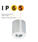 Ceiling luminaires for replaceable light source - Light Prestige Faro XL chrome GU10 chrome surface-mounted luminaire LP-1464/1SM XL CH - product 3