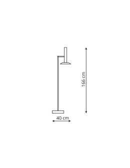 Light Prestige HAT floor lamp white LED white LP-1661/1F WH - product 2