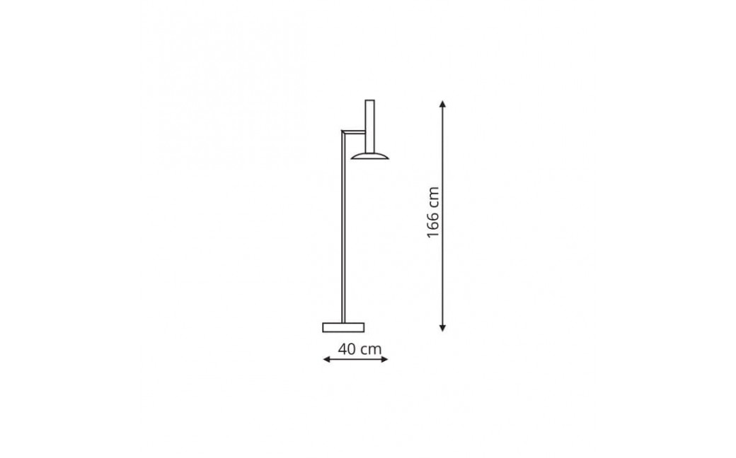 Light Prestige HAT podłogowa biała LED biały LP-1661/1F WH