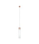 Pendant lamps - Zuma Line GEM 1xG9 Copper P0389-01D-L7AC Pendant. - product 1
