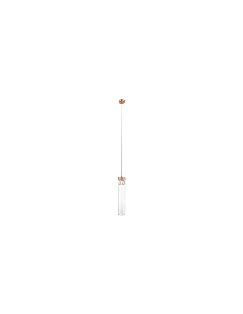 Pendant lamps - Zuma Line GEM 1xG9 Copper P0389-01D-L7AC Pendant. - product kolory-swiatla.pl 1