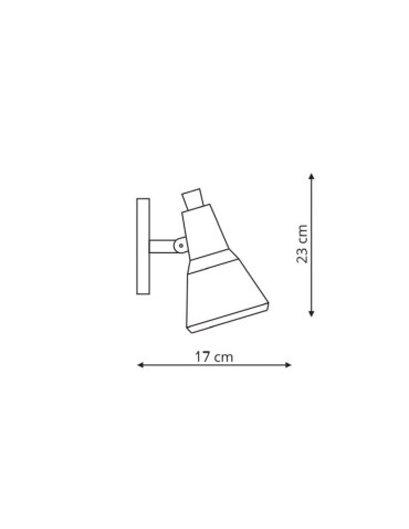 Light Prestige Auletta E14 1x40W miedziany LP-507/1W - produkt 2