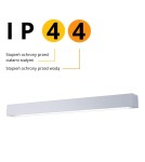 LED ceiling lamps - Light Prestige Ibros XL 36W CCT ceiling lamp 1xLED white IP44 LP-7001/1C WH 120 36 CCT. - product 3