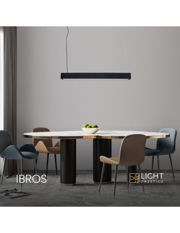 Light Prestige Ibros medium 18W CCT IP20 1xLED black LP-7001/1P 20 BK-63 18 CCT pendant lamp - product 2