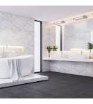 Bathroom wall lamps - Light Prestige Cargo moving wall lamp white IP44 LED white LP-1173/1W 20W WH - product 2