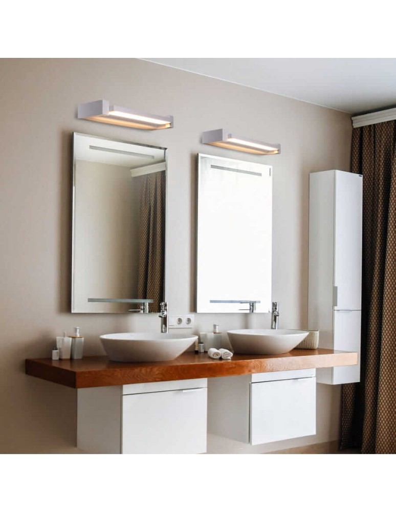 Bathroom wall lamps - Light Prestige Cargo moving wall lamp white IP44 LED white LP-1173/1W 20W WH - product kolory-swiatla.pl 3