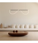 Pendant lamps over the island - Light Prestige Meleca S 1xLED LP-2345/1P S BK pendant lamp - product 2