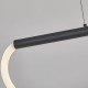 Light Prestige Lampa wisząca Meleca S 1xLED LP-2345/1P S BK