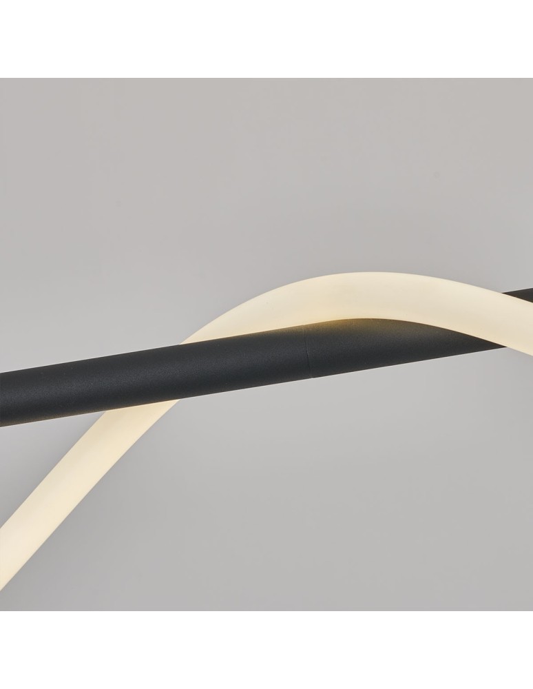 Pendant lamps over the island - Light Prestige Meleca S 1xLED LP-2345/1P S BK pendant lamp - product kolory-swiatla.pl 6